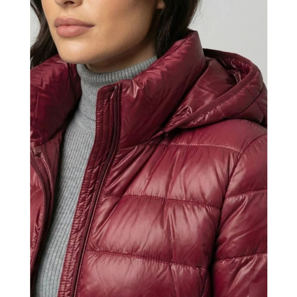 Veste matelassée femme | Capuche & Fermeture éclair