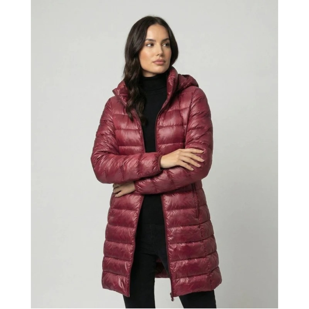 Veste matelassée femme | Capuche & Fermeture éclair