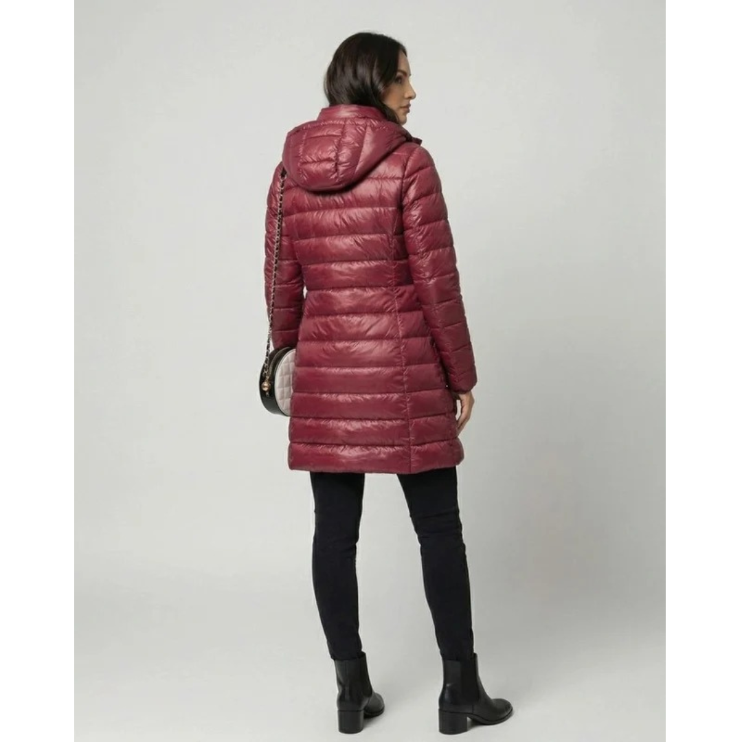 Veste matelassée femme | Capuche & Fermeture éclair