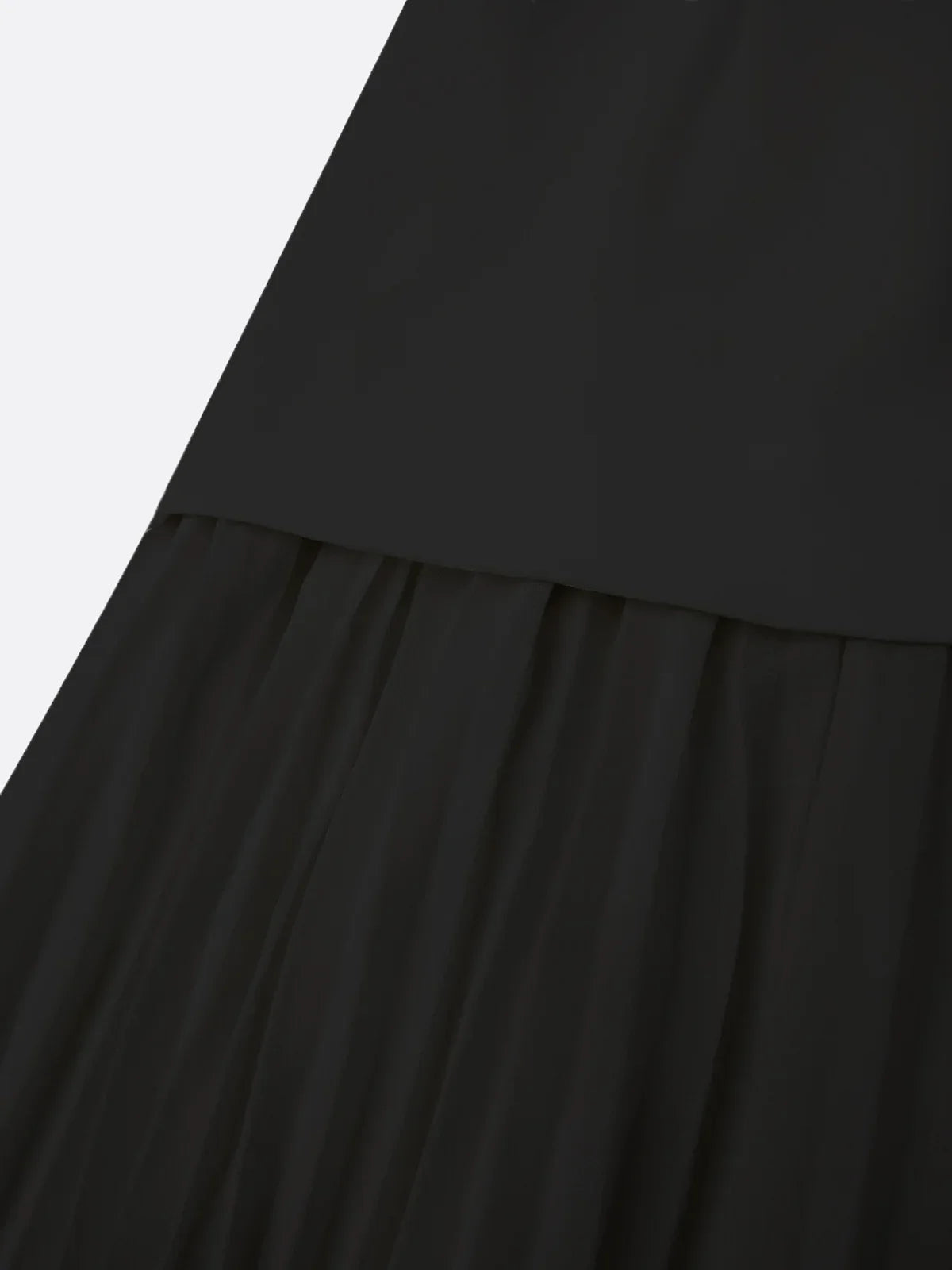 Robe maxi sans manches pour femmes avec jupe plissée