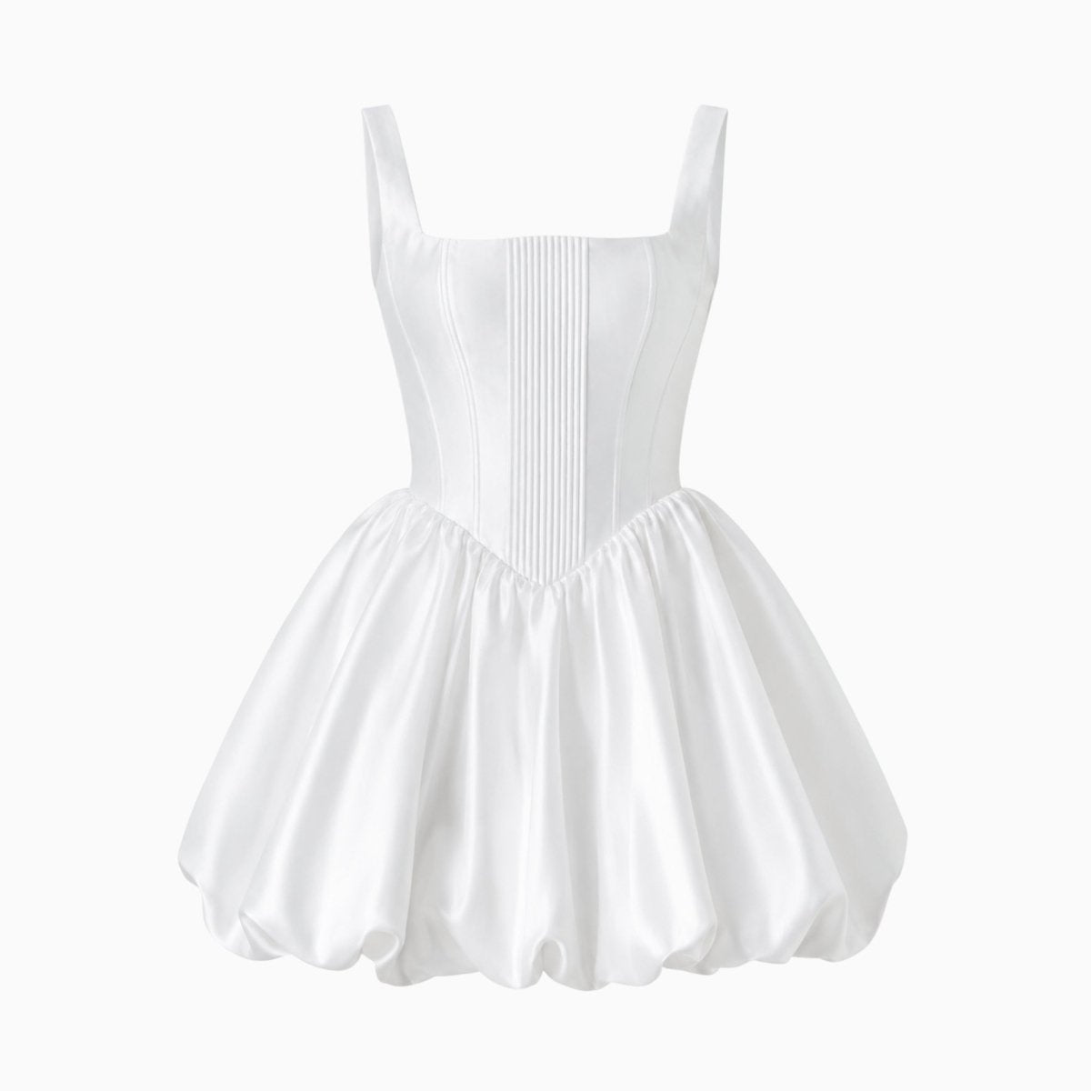 Robe mini corset sans manches pour femmes