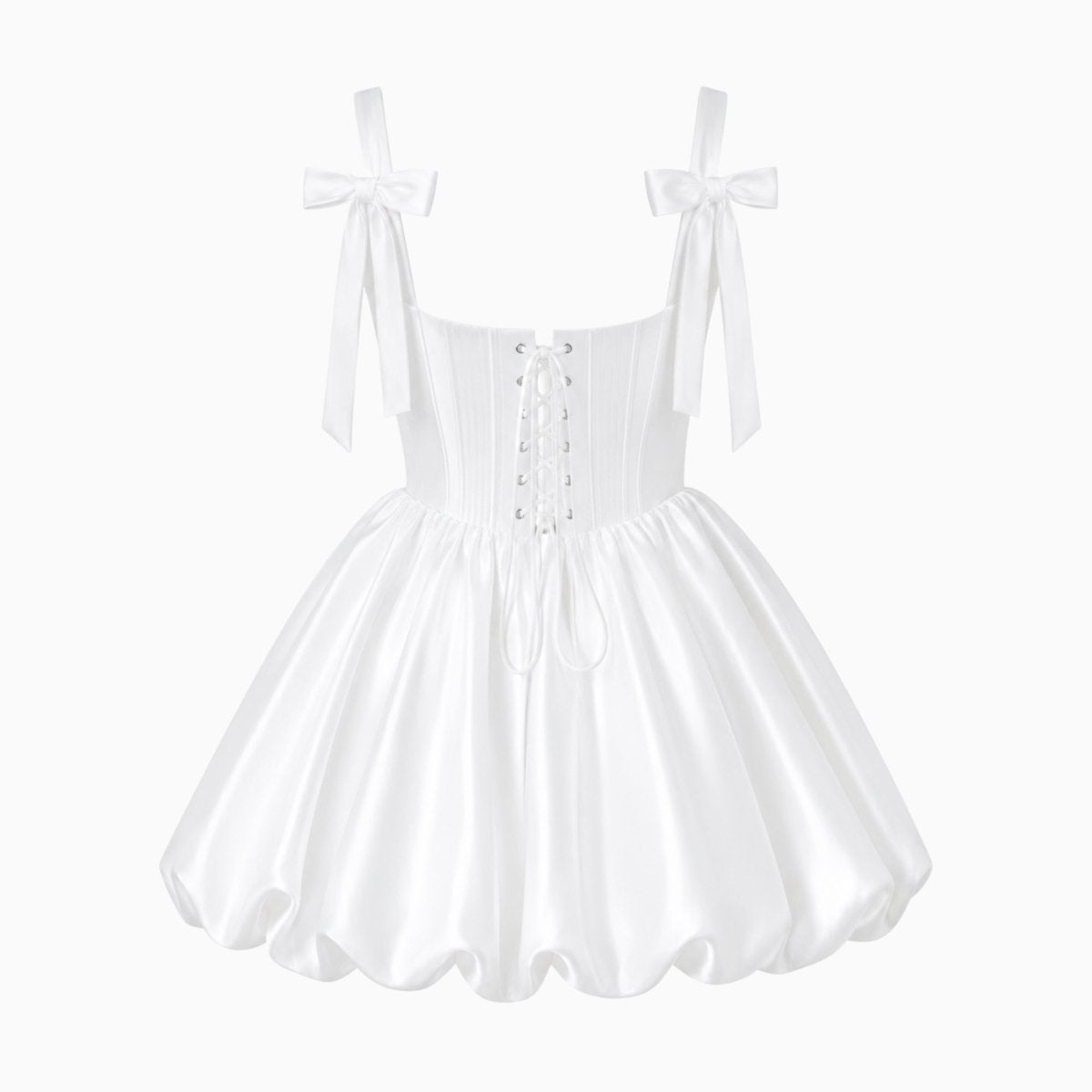 Robe mini corset sans manches pour femmes