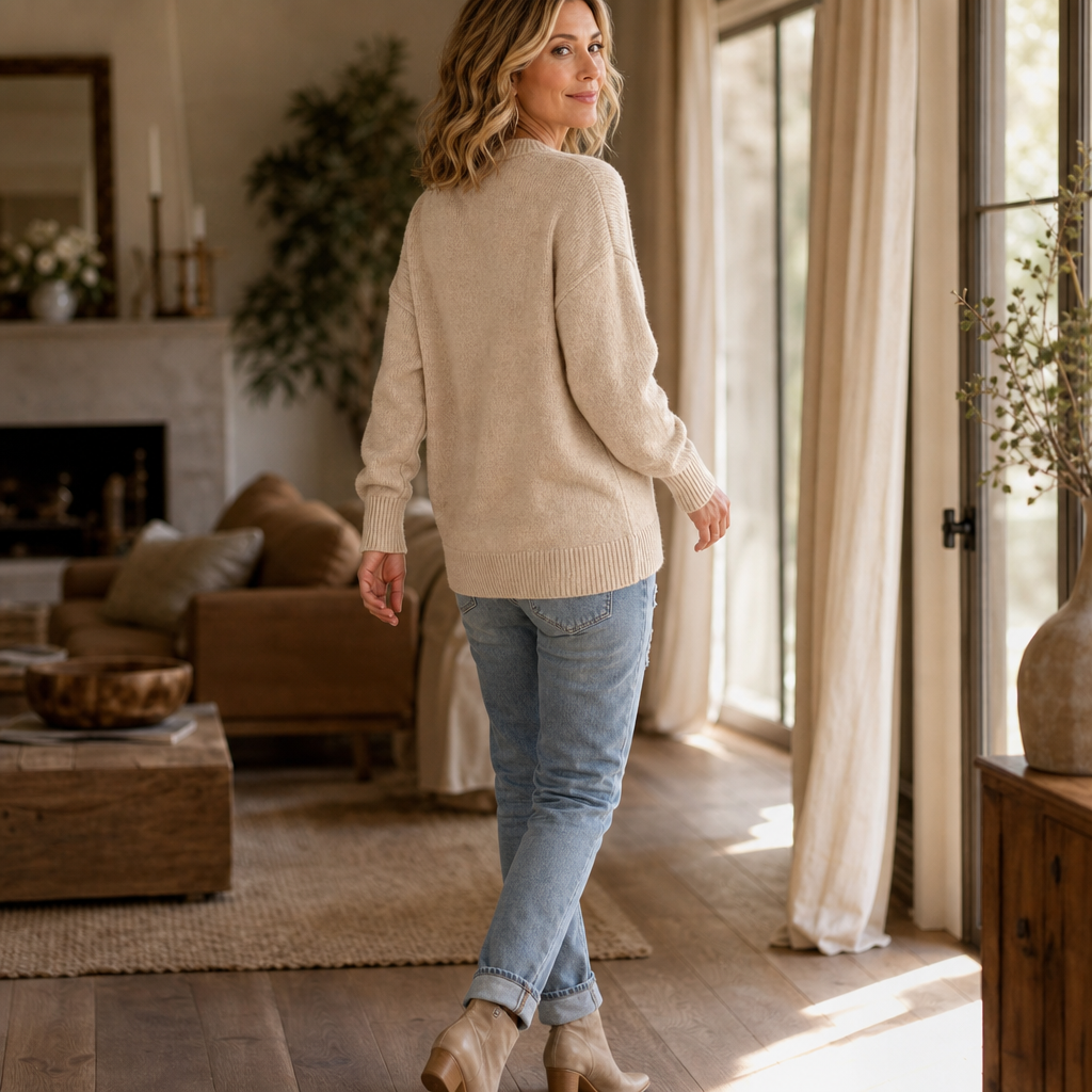 Clara | Pull en Tricot Élégant et Polyvalent pour Femmes