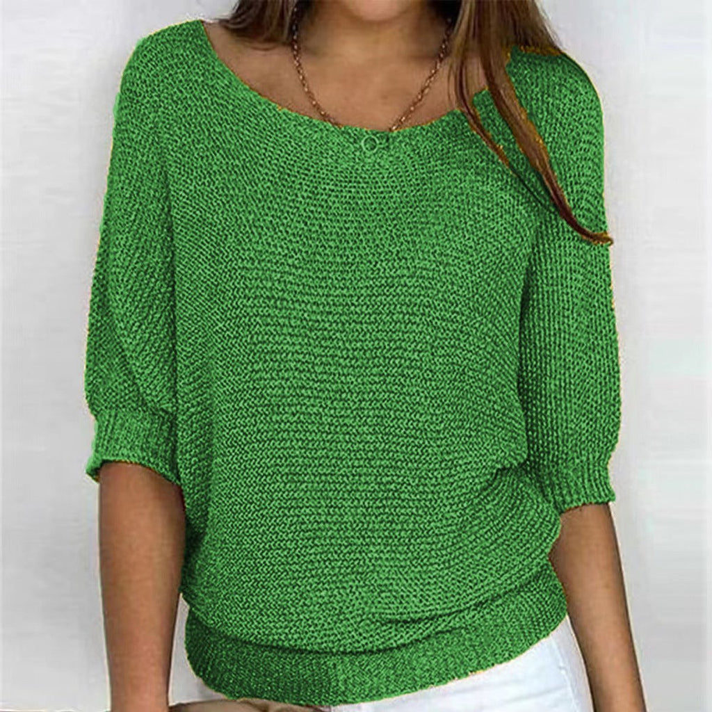Sophie | Pull en maille oversize décontracté avec manches chauve-souris