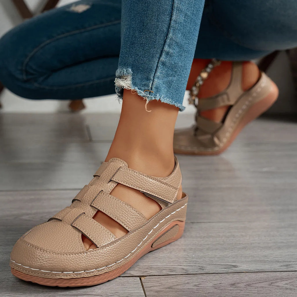 Soralia | Sandales pour femmes à la mode avec semelle de soutien