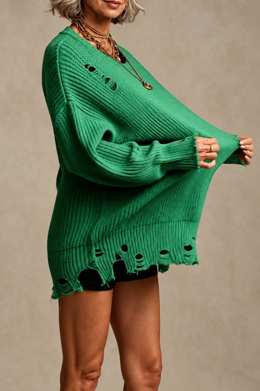 Amelia | Pull-robe en tricot élégant et confortable