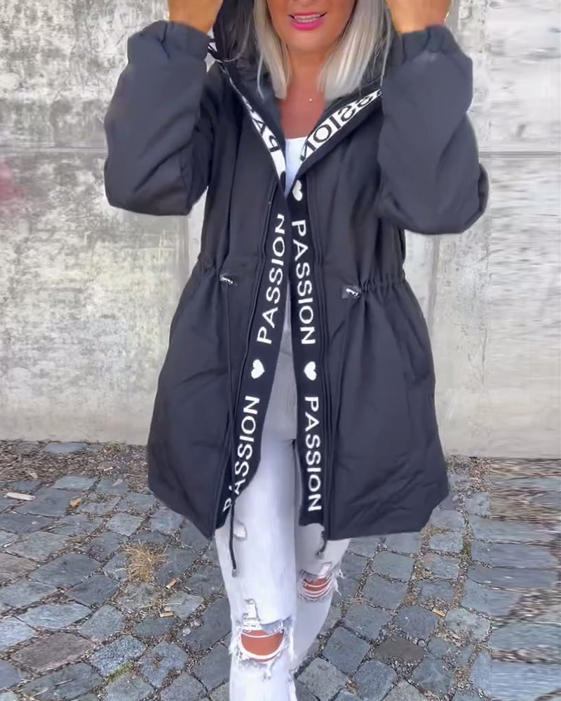 Alexa™ - Manteau décontracté avec capuche