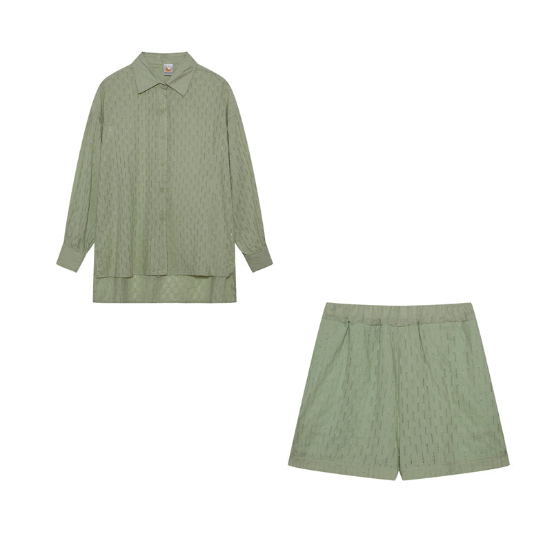 Elizabeth™ - Ensemble T-shirt et Shorts Aérés