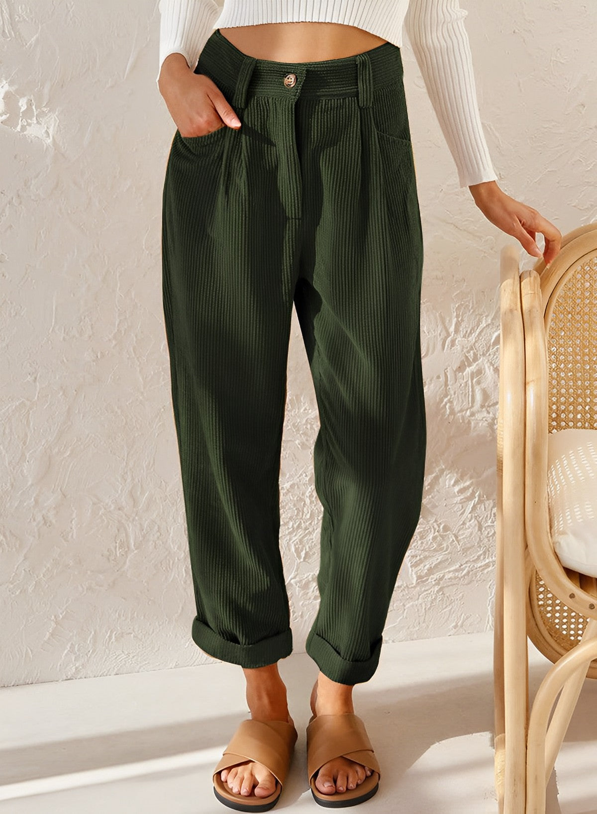 MW | Pantalons en corduroy