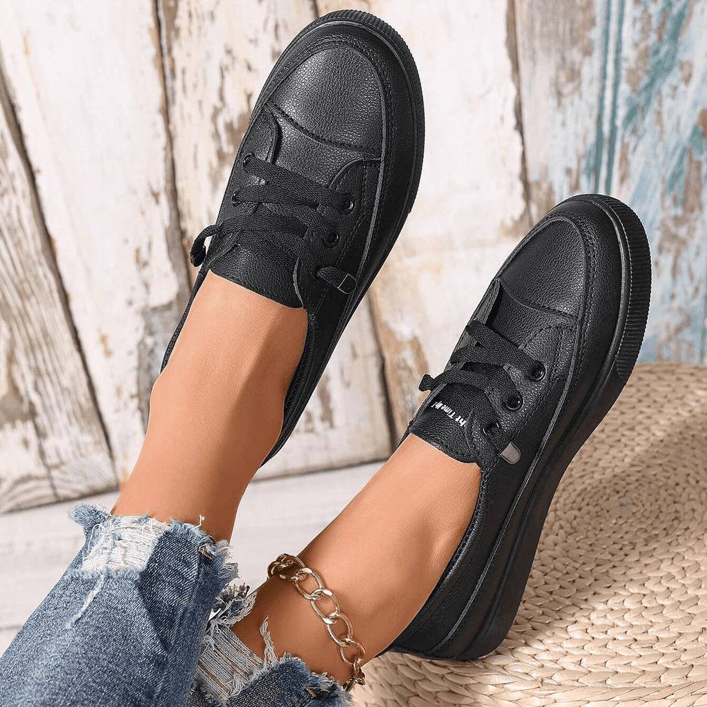 Ajelina | Chaussures à lacets orthopédiques avec semelle intérieure douce