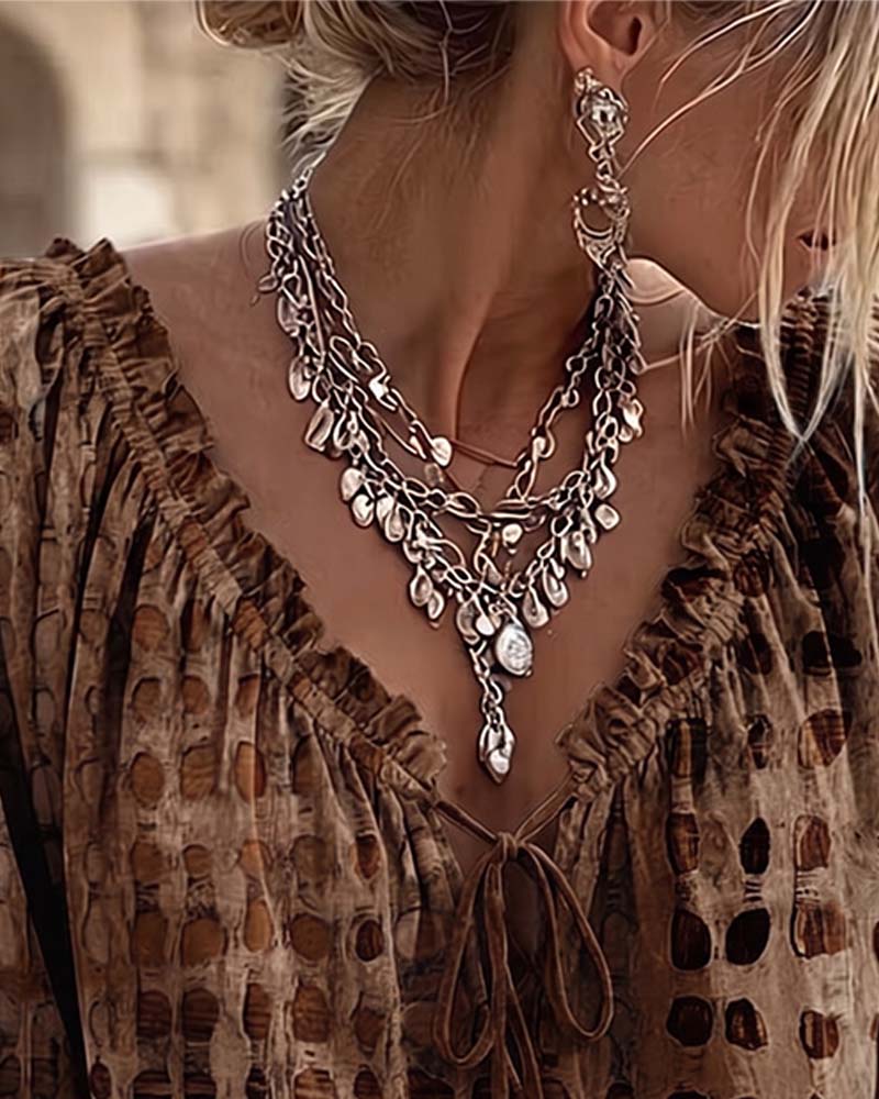 Ramceel | Blouse à pois avec détail de lacet