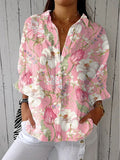 Frances | Élégante blouse à fleurs