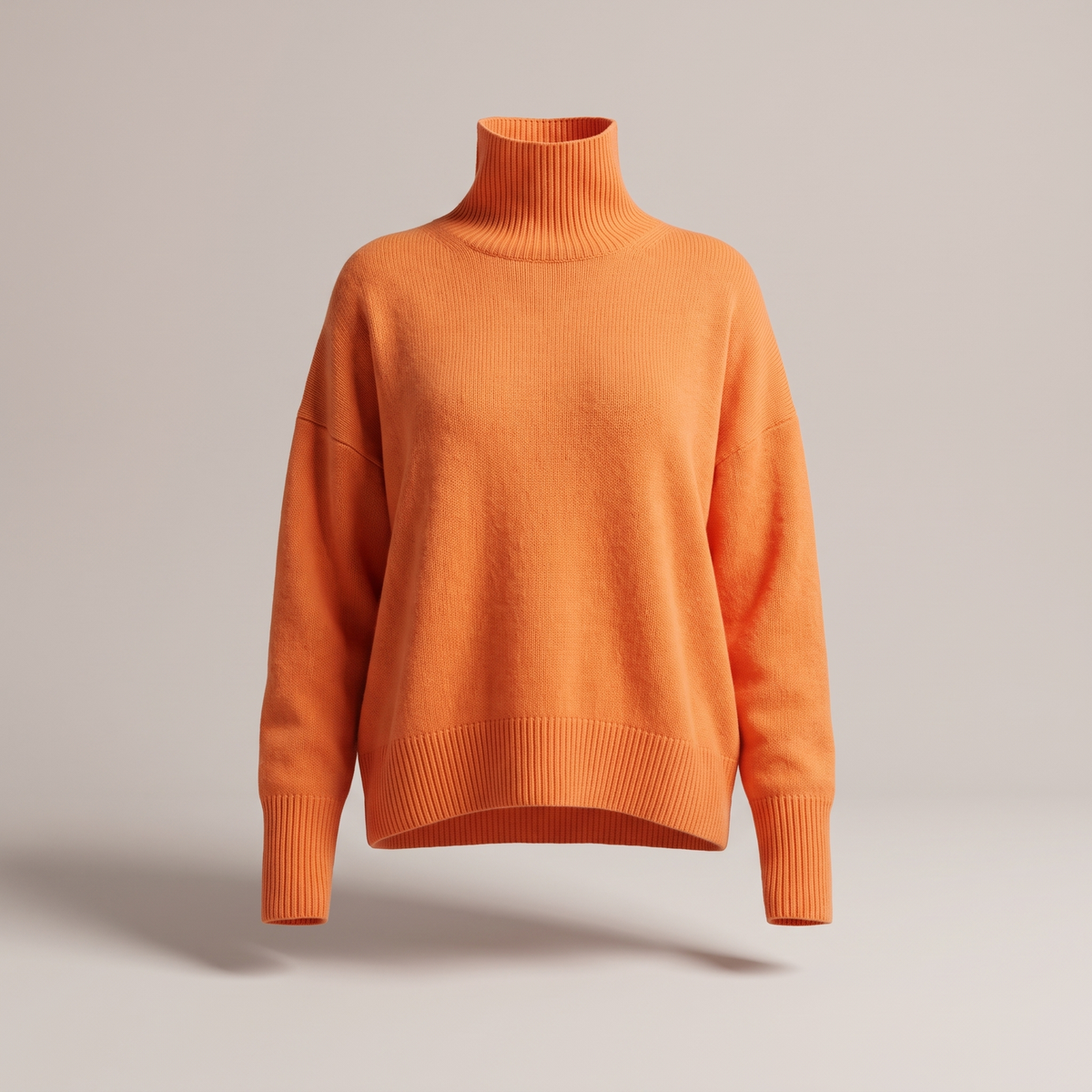 Sienna | Pull à col roulé oversized décontracté et luxueux pour femmes