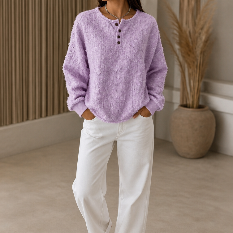 Mila | Pull en tricot chunky moderne et polyvalent