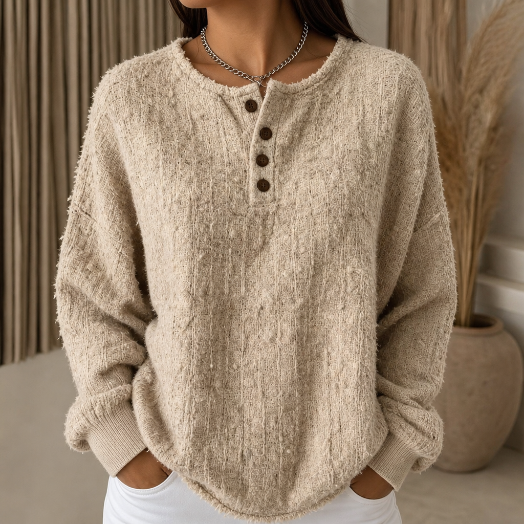 Mila | Pull en tricot chunky moderne et polyvalent