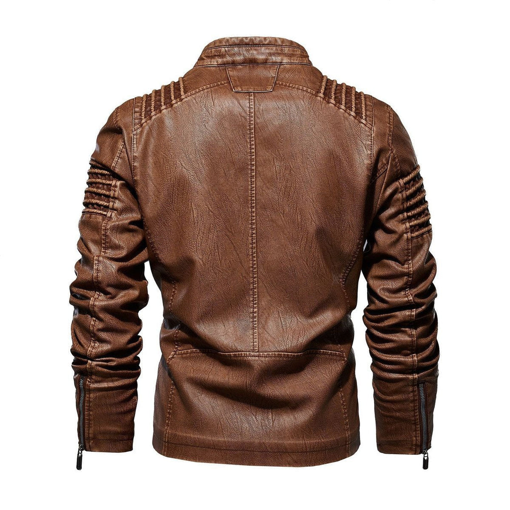 Julian | Veste en Cuir pour Hommes Marquante et Moderne