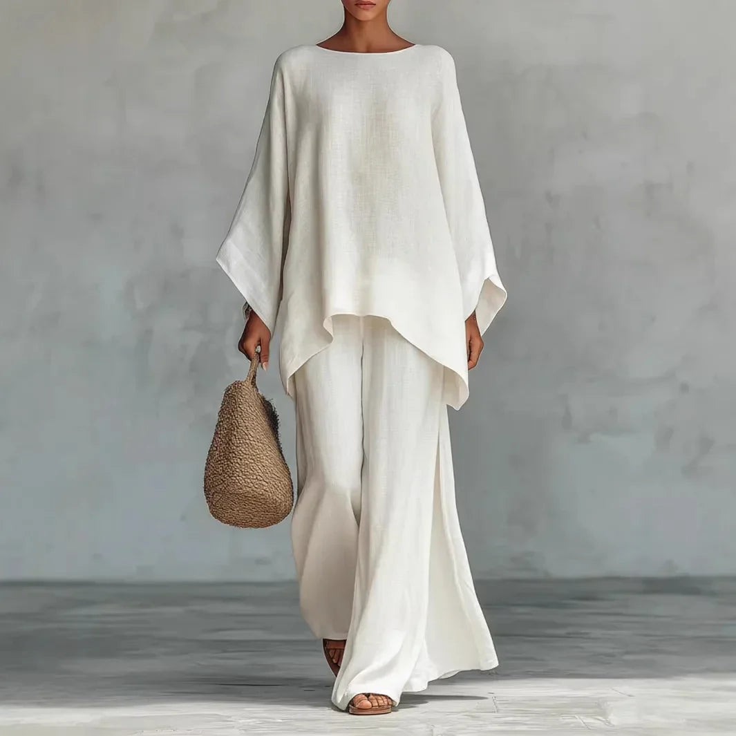 Beatrice | Ensemble Large à Col Rond pour Femmes