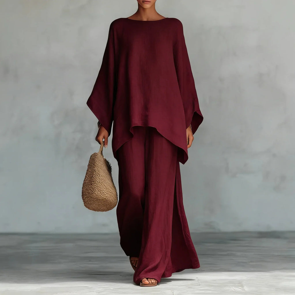Beatrice | Ensemble Large à Col Rond pour Femmes