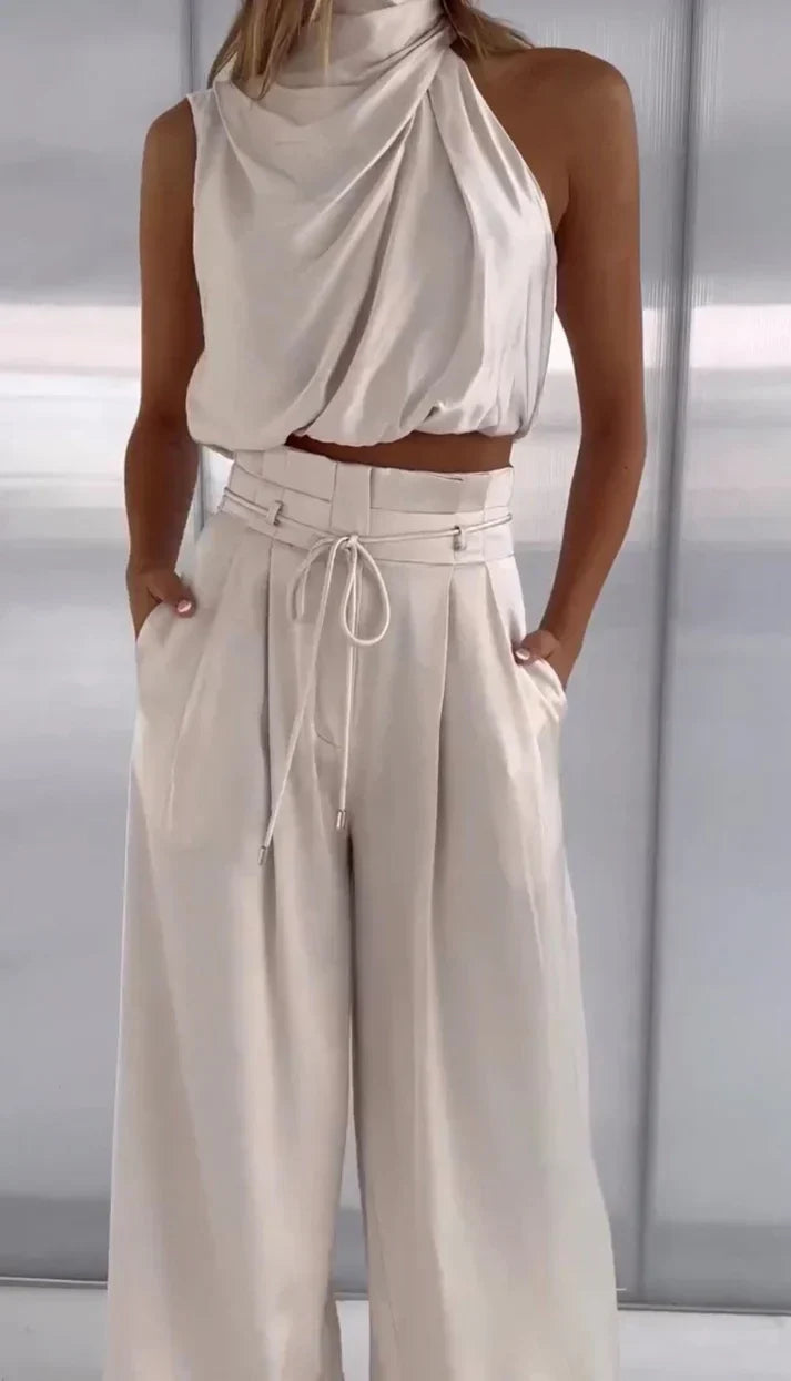 Jana™ - Ensemble en Satin Deux Pièces