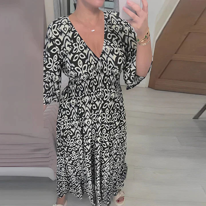 Frieda | Robe d'été légère avec décolleté en V