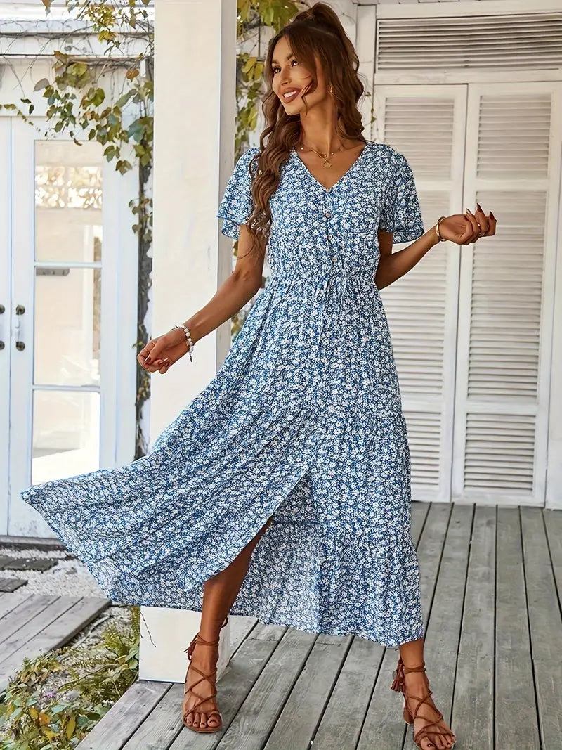 Selina™ | Robe Maxi Élégante
