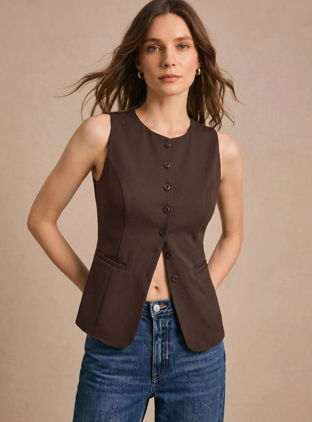 Clara | Gilet sans manches élégant pour femmes