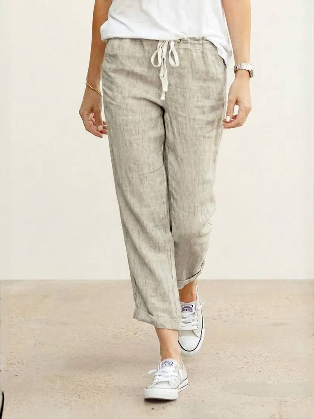 Pantalons pour Femmes | Slim Fit à Cordon