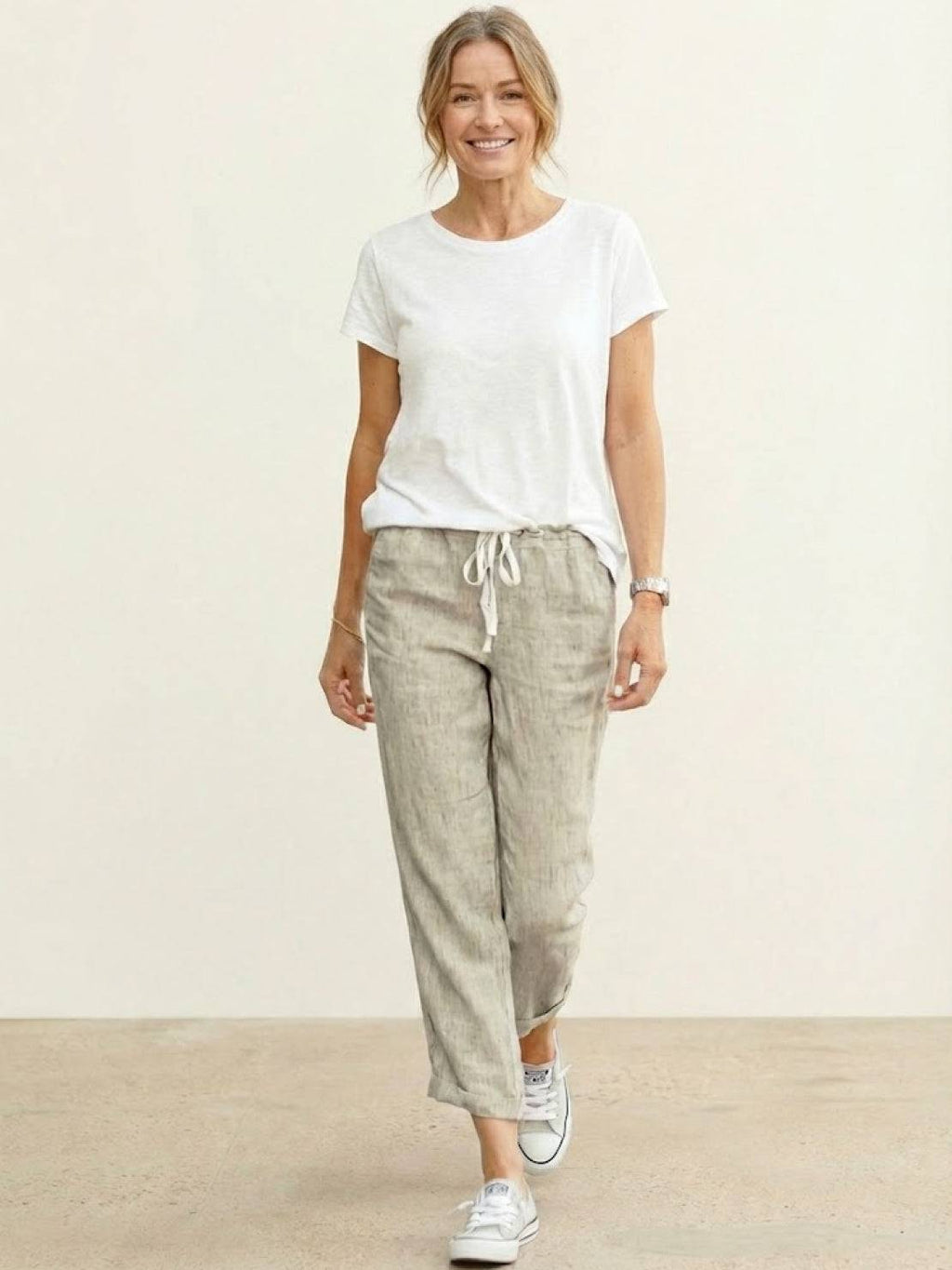 Pantalons pour Femmes | Slim Fit à Cordon