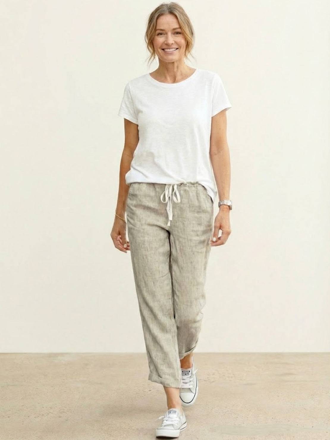 Pantalons pour Femmes | Slim Fit à Cordon