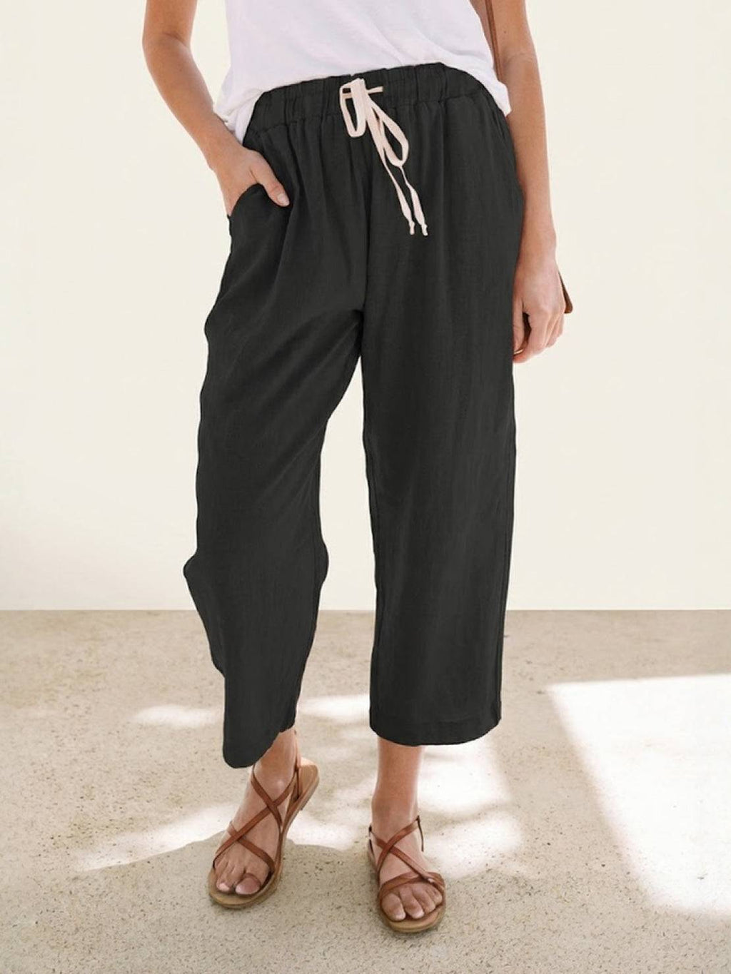 Pantalons pour Femmes | Slim Fit à Cordon
