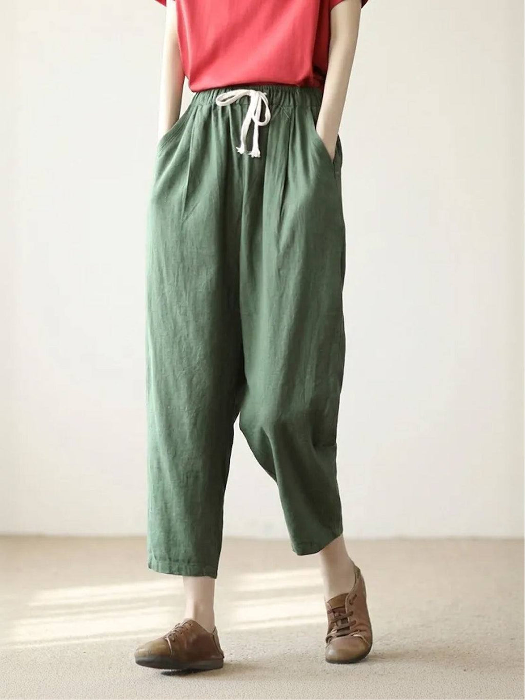 Pantalons pour Femmes | Slim Fit à Cordon