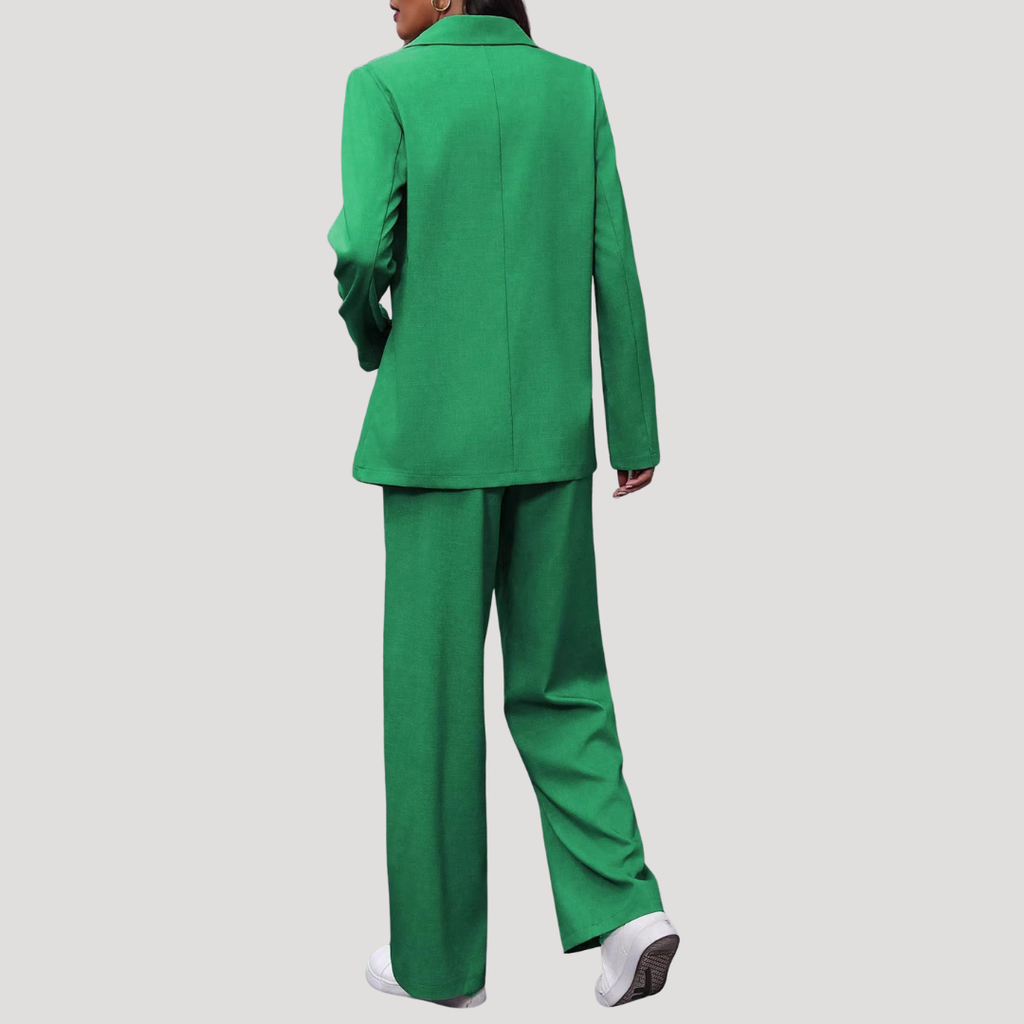 Brielle | Ensemble de Tailleur Pantalon à Double Boutonnage pour Femmes