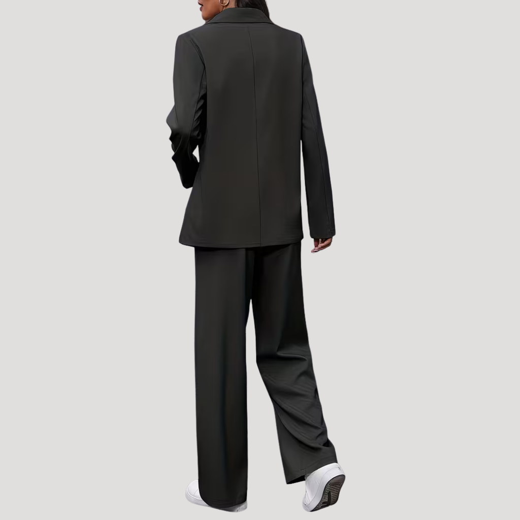 Brielle | Ensemble de Tailleur Pantalon à Double Boutonnage pour Femmes