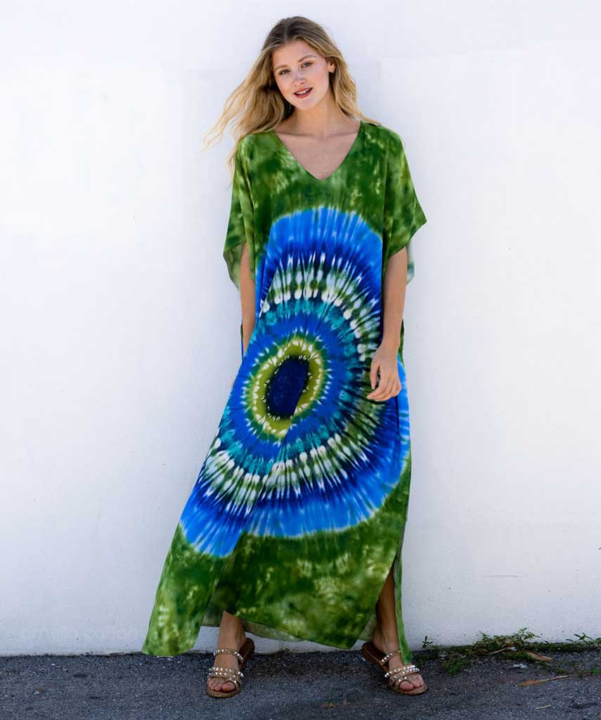 Caftan Ample à Coupe Fluide pour Femme | Idéal pour les Journées Décontractées et les Sorties Estivales