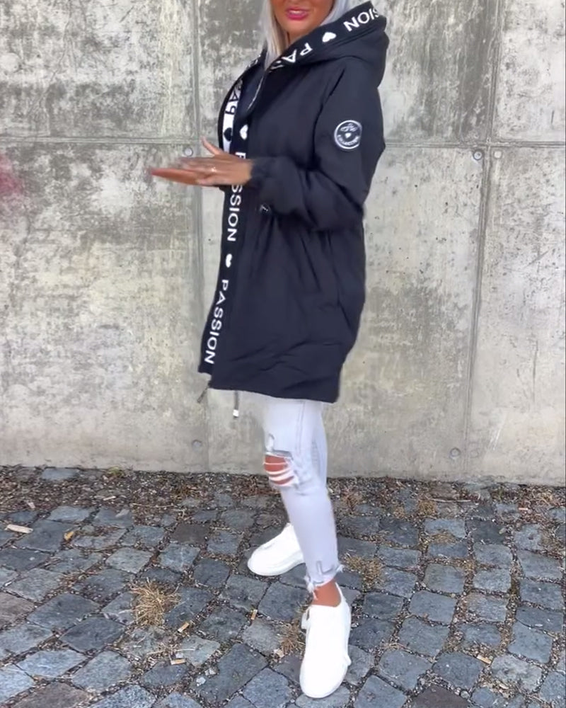 Alexa™ - Manteau décontracté avec capuche