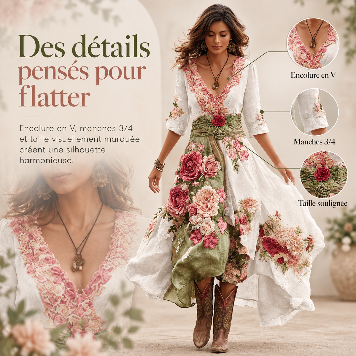 Robe inspirée vintage