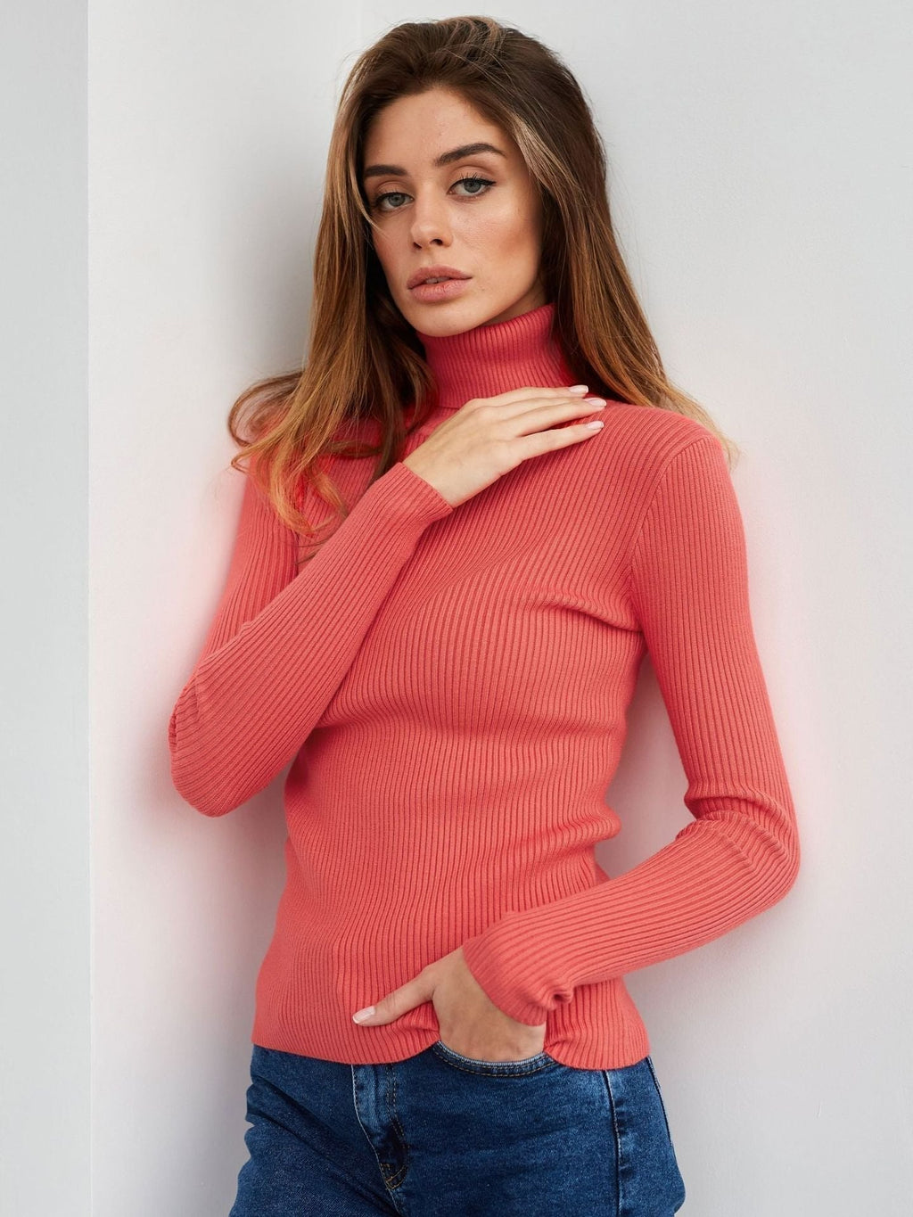 Diana | Pull col roulé classique et polyvalent pour femmes