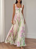 Mary™ - Robe Maxi Plissée Élégante