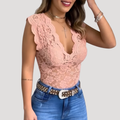 Calliope | Haut sans manches à col en V pour femmes