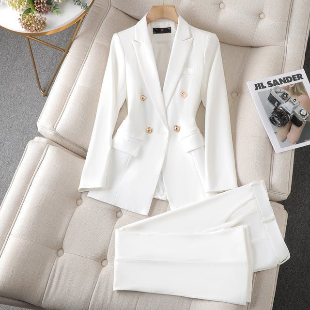 Leonie | Ensemble blazer et pantalon confortable et élégant