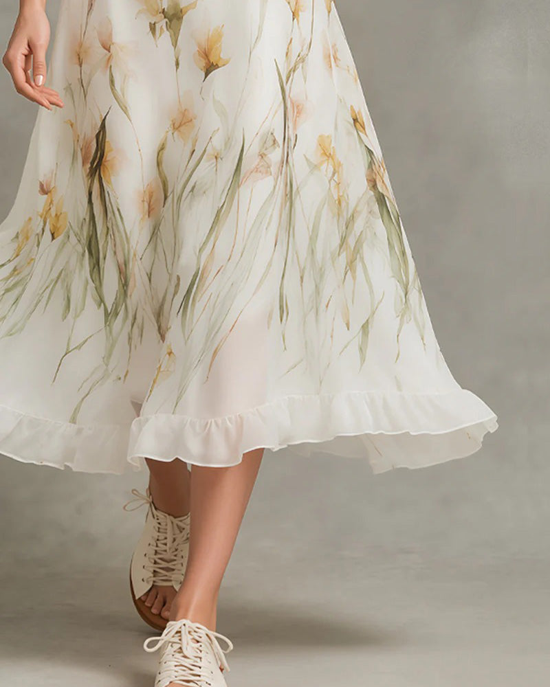 Ensemble Bretelle Spaghetti Robe + Revers Couverture