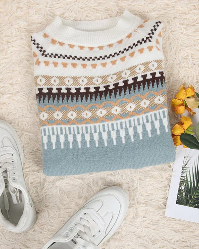 Pull en tricot confortable pour femmes – CozyKnit