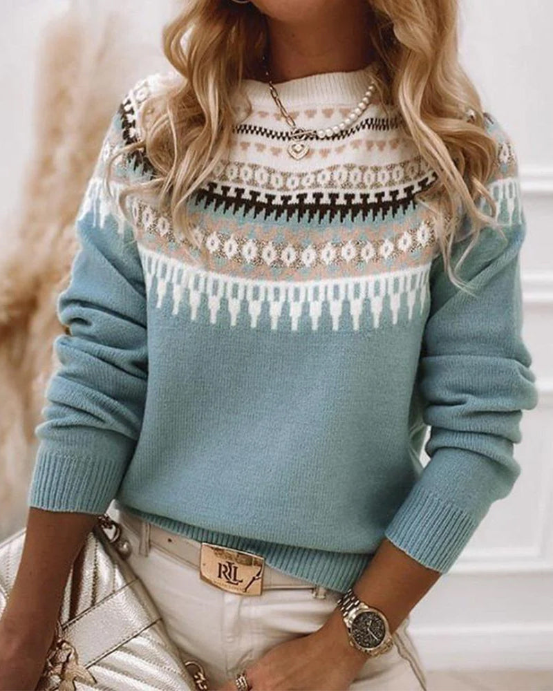Pull en tricot confortable pour femmes – CozyKnit