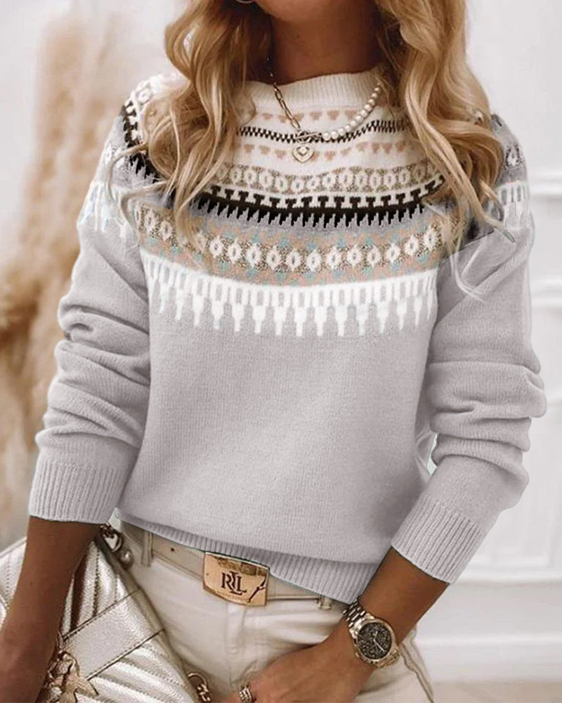 Pull en tricot confortable pour femmes – CozyKnit