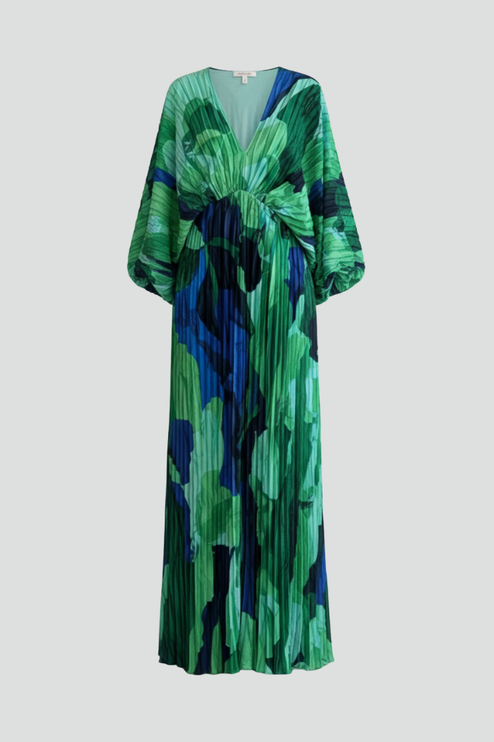 Cordelia

Attendez, | Robe maxi plissée à manches longues et décolleté en V pour femmes