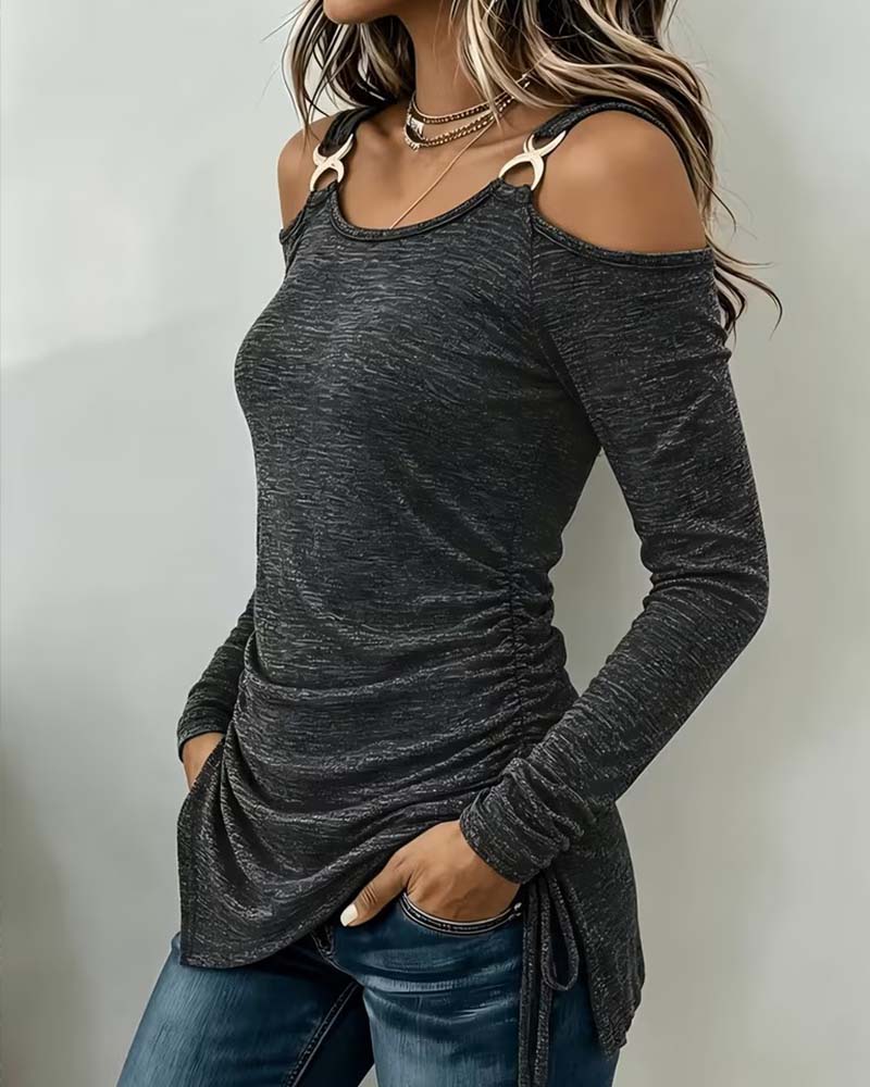 Haut Camisole Irrégulier Décontracté