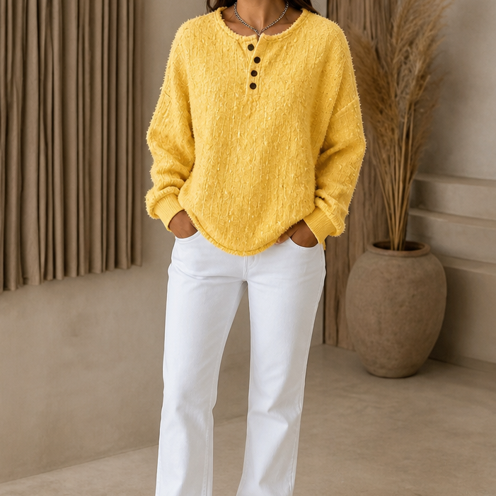 Mila | Pull en tricot chunky moderne et polyvalent
