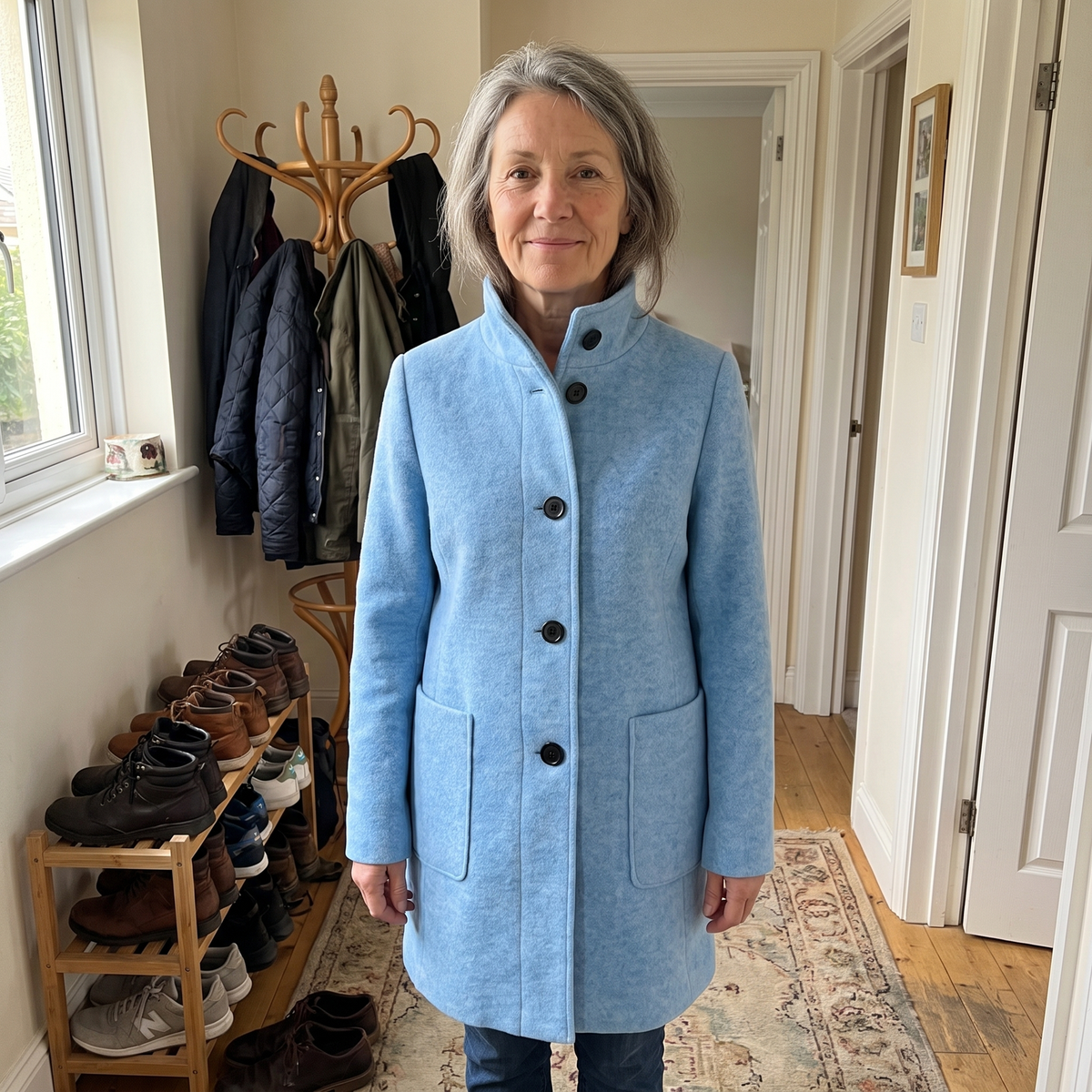 Sophie | Trench-coat moderne et polyvalent pour femmes avec col montant