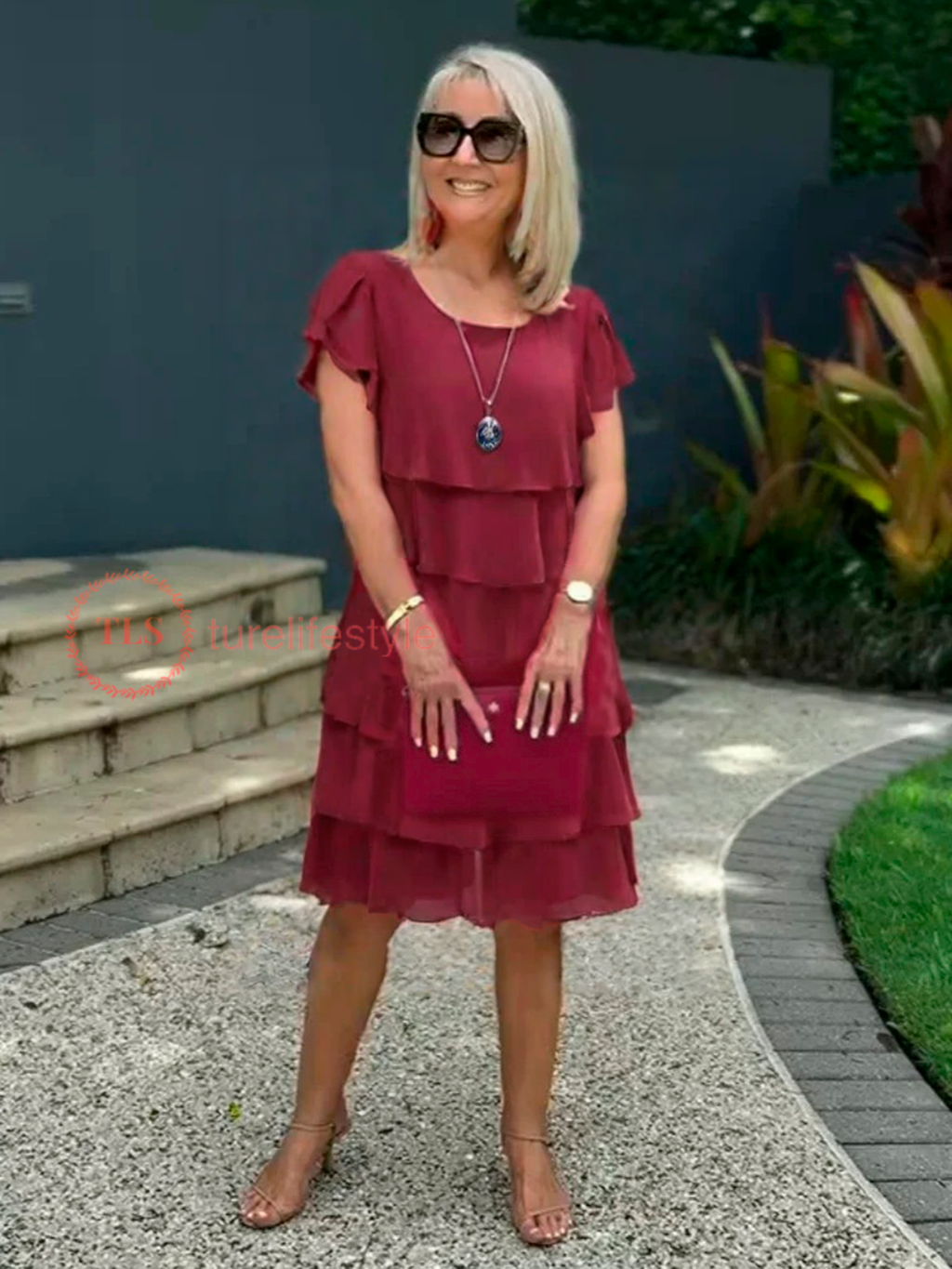 Paige™ - Robe Chiffon Ample