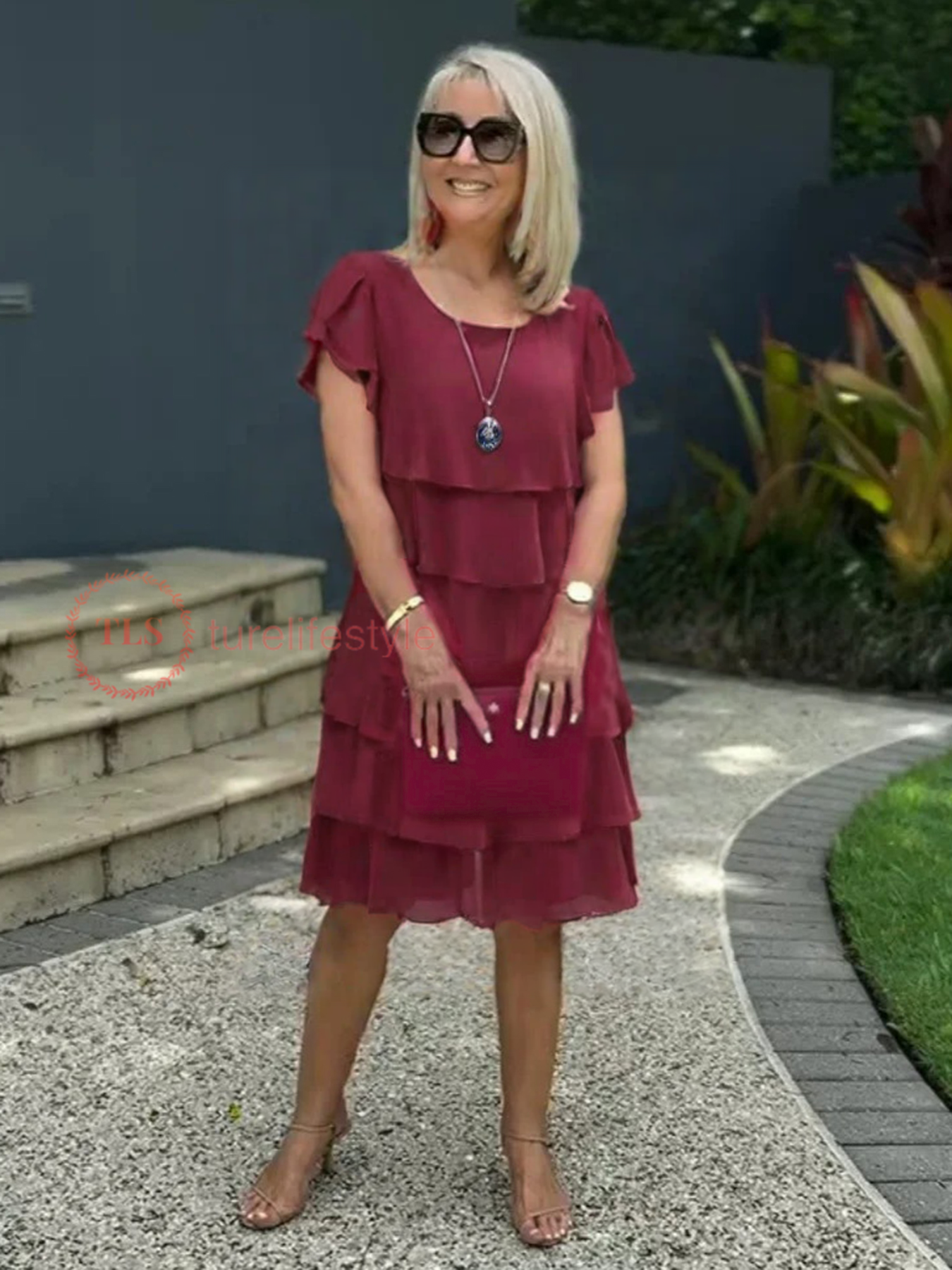 Paige™ - Robe Chiffon Ample